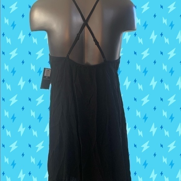 Volcom Black Dress Size‎ Medium New NWT Spring - Picture 2 of 5